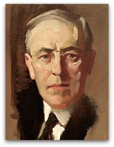 Woodrow Wilson issues his Fourteen Points