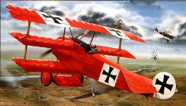 Red Baron Shot Down