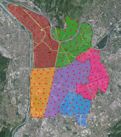 200 SQM sur la ville