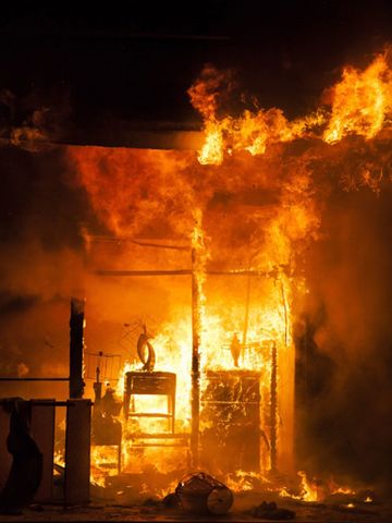 Known as the worst night of violence since the death of unarmed  Michael Brown