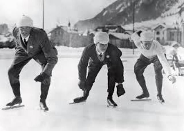 1st Winter Olympics held