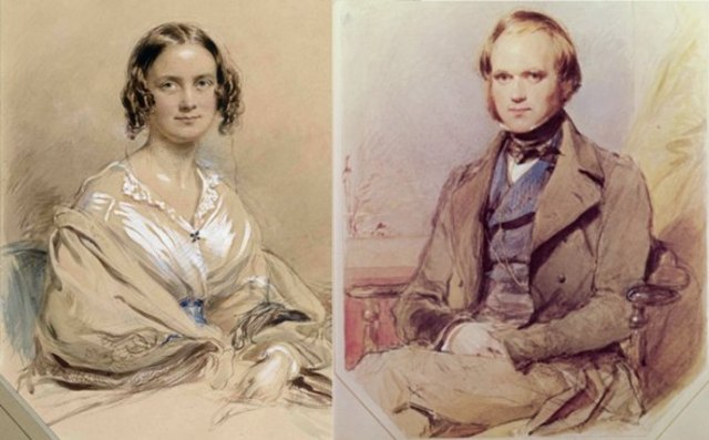 Fecha de la boda de Charles Darwin y Emma Wedgwood
