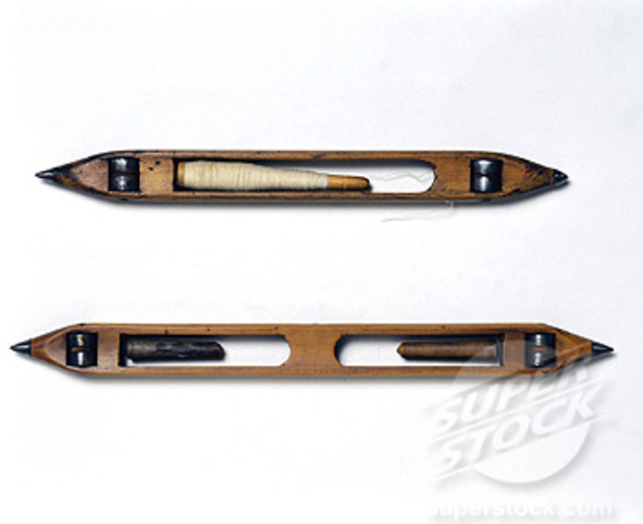 John Kay invents the flying shuttle