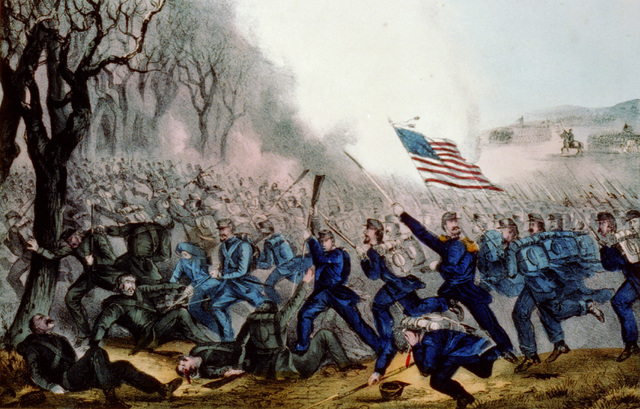 US Civil War ends; US expieriences technological boom