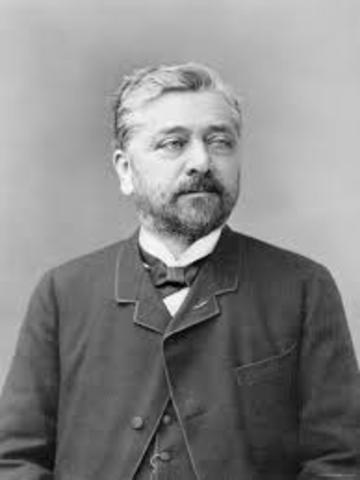 Alexandre-Gustave Eiffel is hired as project engineer.