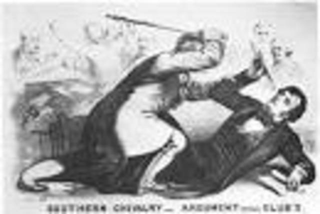 Caning of Senator Charles Sumner by Brooks