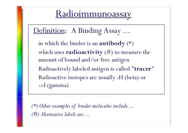 Radioimmunoassay invented