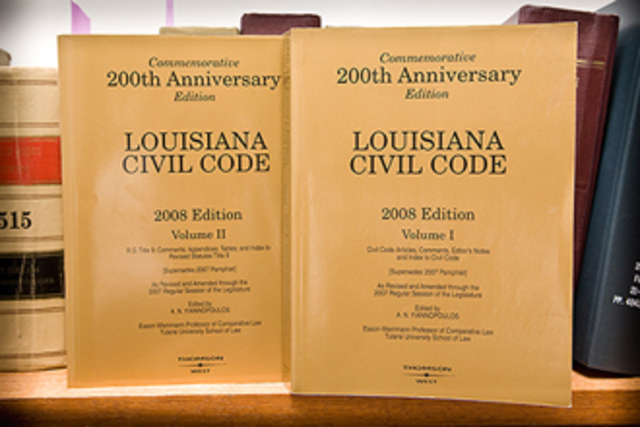 The Civil Code of Louisiana