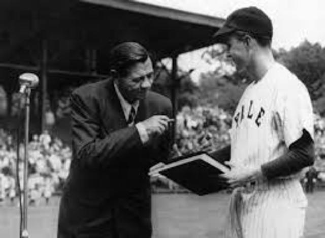 Meeting with Babe Ruth