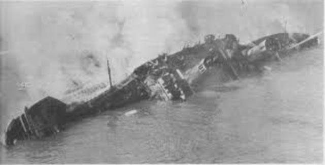 "Leonardo Da Vinci" sunk