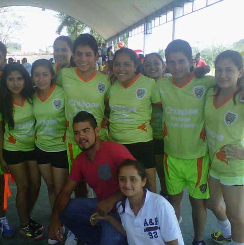 equipo de voleibol oficial en los tres años de la prepa