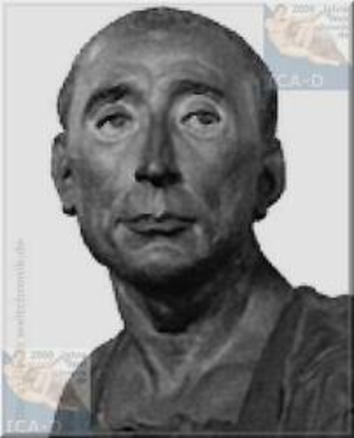 donatello creates his statue of st. george