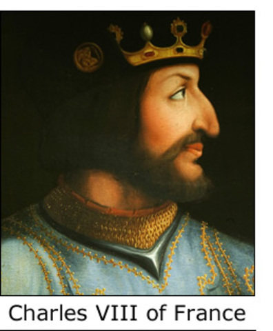 Charles VIII of France invades Naples