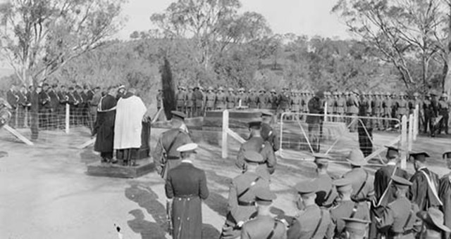death of Sir William Throsby Bridges
