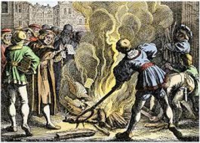 The church excommunicates luther