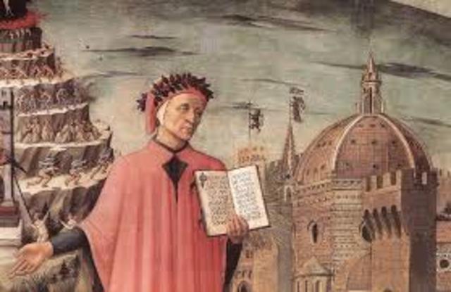 Dante writes The Divine Comedy