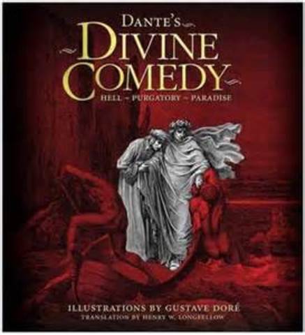 Dante writes the Divine Comedy