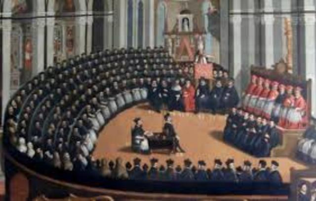 The Council of Trent is fromed