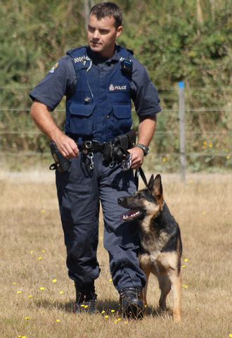First Modern Police Dog Usage