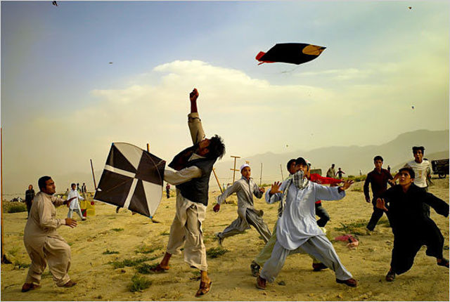 Kite Fighting in Afghanistan