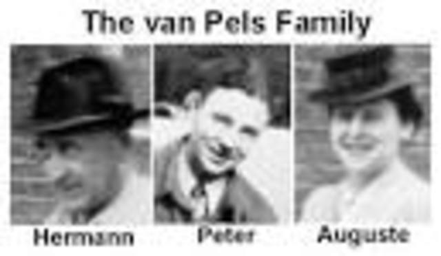 The Van Daans join the Frank's in the Annex....