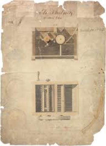 Eli Whitney granted patent for the cotton gin, 1794