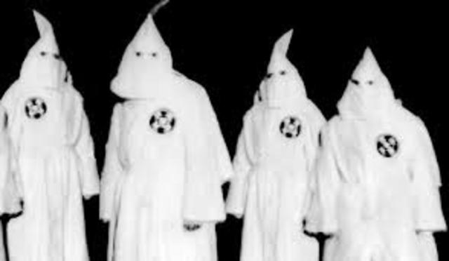 Ku Klux Klan formed