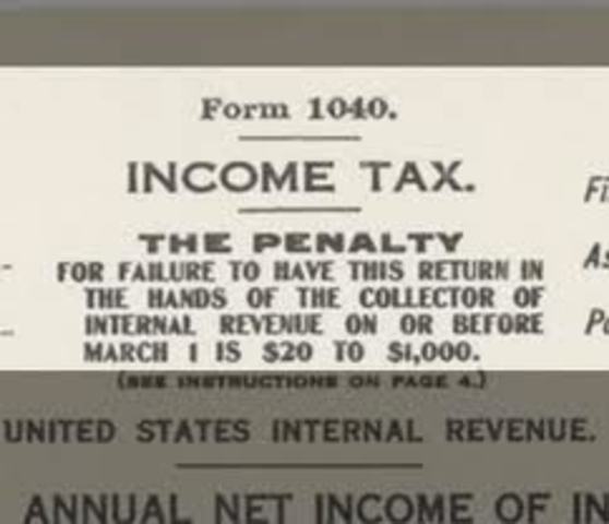 First Income Tax