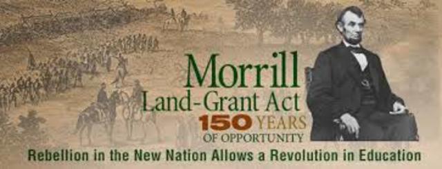 Homestead/Morrill Land Grant Acts