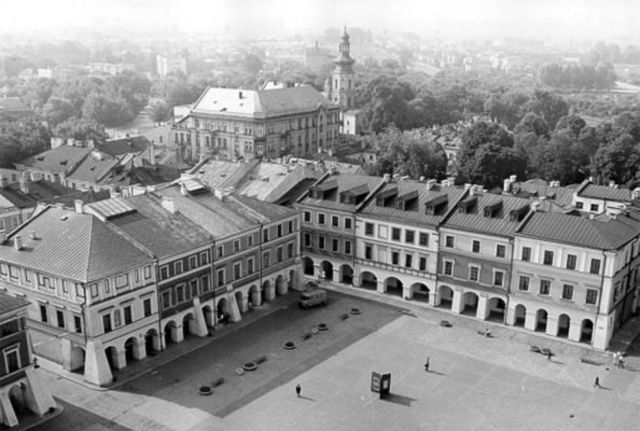 Born in Zamosc, Poland