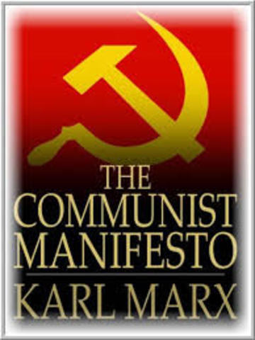Marx and Engels publish The Communist Manifesto