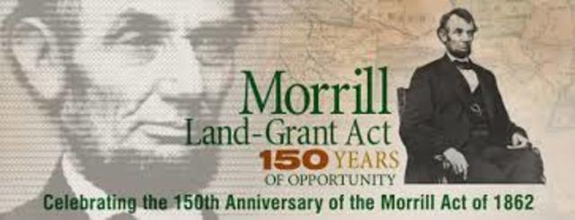 Homestead/Morrill Land Grant Acts
