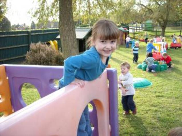 The first day wen welcome of nursery