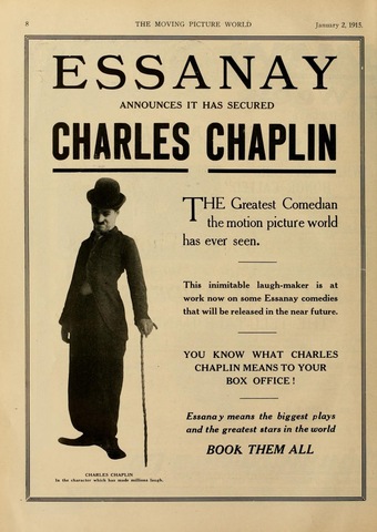 Chaplin Joins Essany Studios