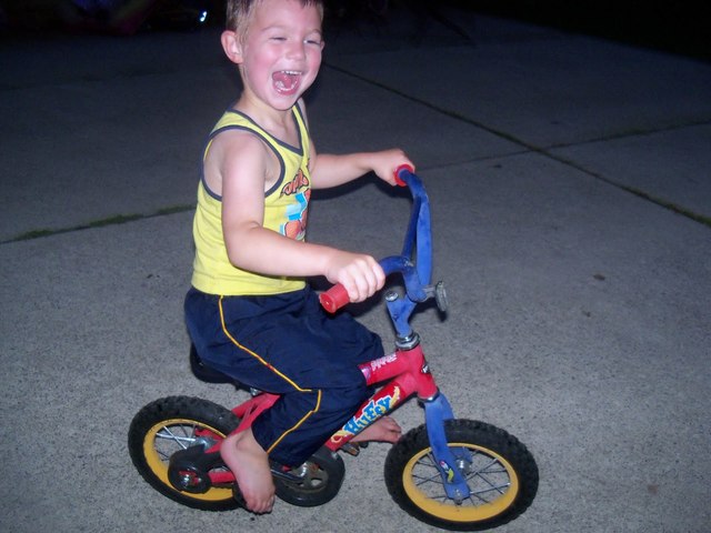 He aprendido a andar en bicicleta