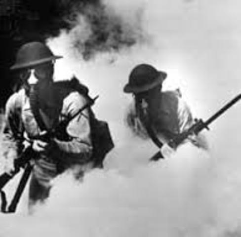 The use of Gas for the 1st time