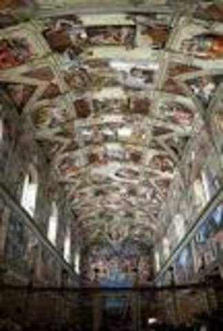 Sistine Chaple is completed