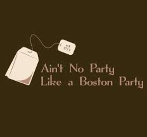The Boston Tea Party