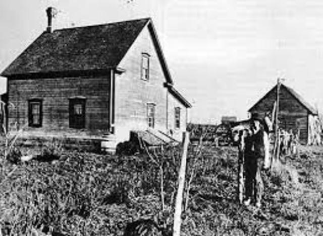 These temporary settlements did not give the metis control of the land