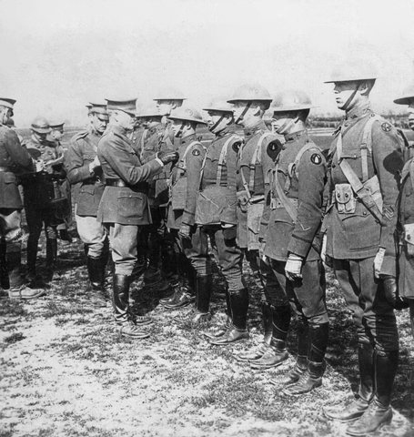 John J Pershing appointed commander of AEF