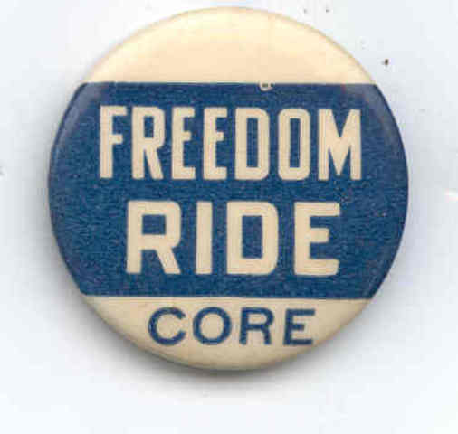CORE staged a "freedom ride" through the Deep South.