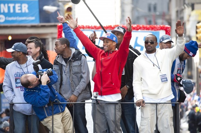 El día que fui a Nueva York para el desfile de Gigantes .