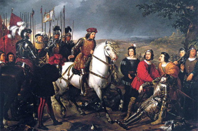 1510 - початок завоювання країни іспанцями