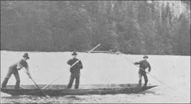 Metis raided pemmican boats
