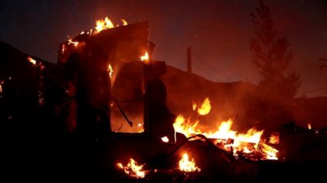 House fire damages half of house