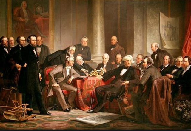 Sining the declaration of independence