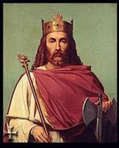 Clovis becomes King of the Franks.
