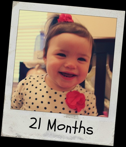 19-21 months physical development