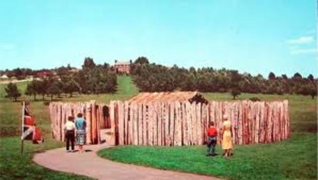 Washingtons defeat at Fort Necessity.