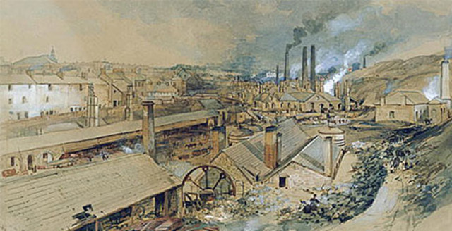 US Civil War ends; US experiences technological boom